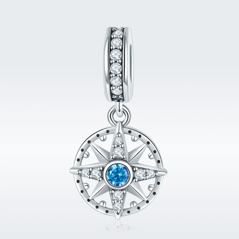 (bilde for) Pandora Style Silver Polaris Dangle - SCC847 - Vis 3