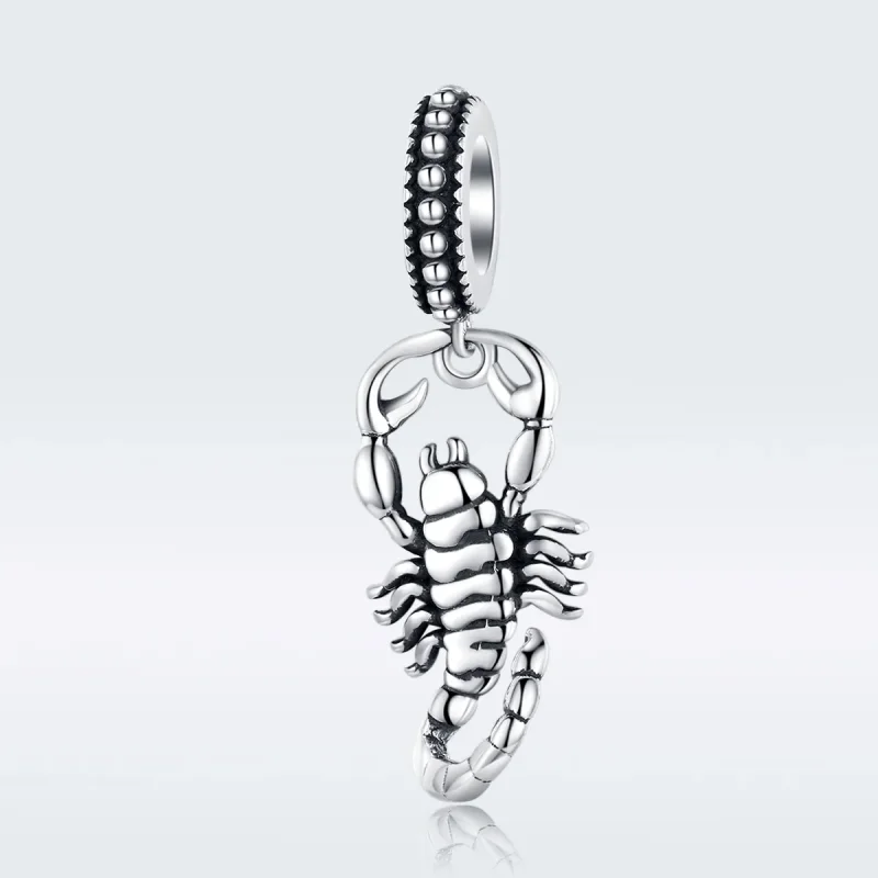 (bilde for) Pandora Style Silver Scorpio Dangle - SCC1329 - Vis 5