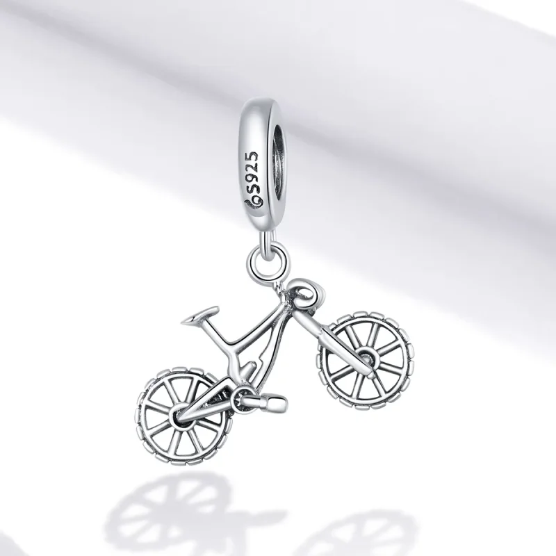 (bilde for) Pandora Style Silver Sykkel Dangle - BSC384 - Vis 2