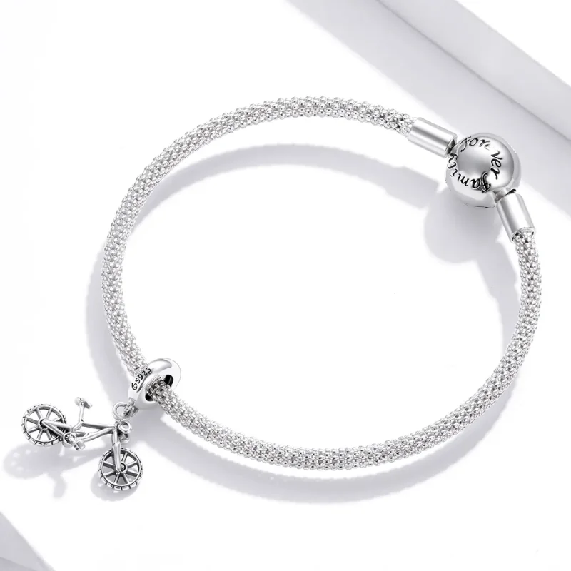 (bilde for) Pandora Style Silver Sykkel Dangle - BSC384 - Vis 3