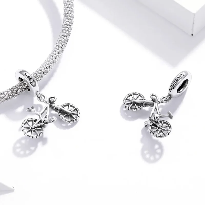 (bilde for) Pandora Style Silver Sykkel Dangle - BSC384 - Vis 4