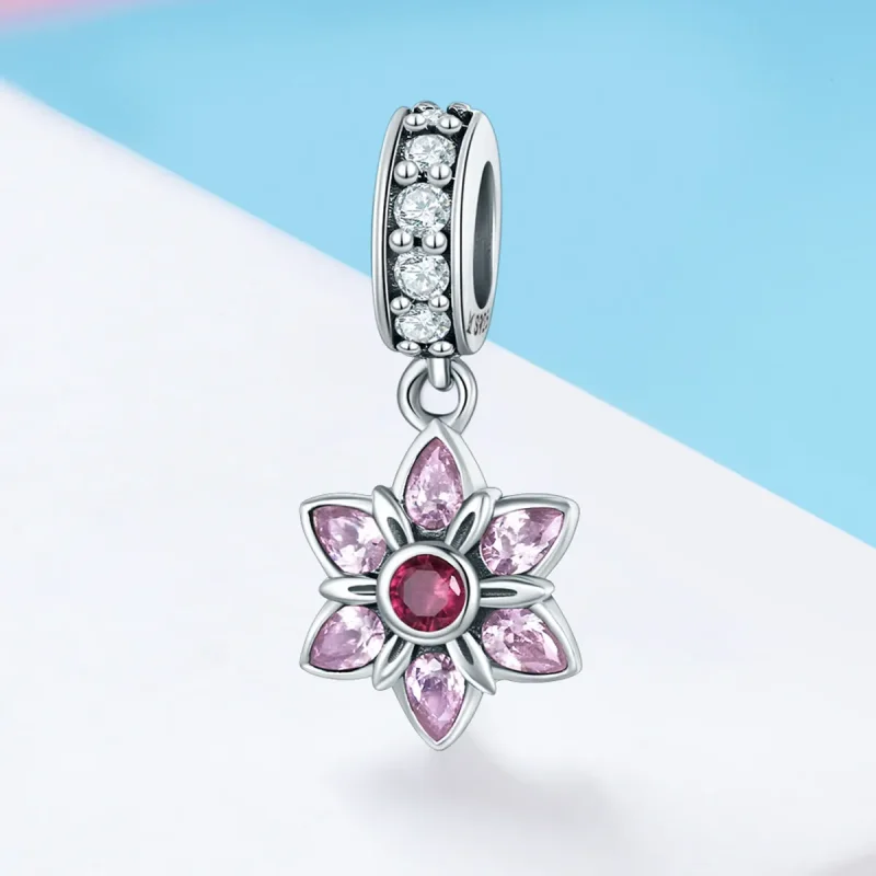 (bilde for) Pandora Style Silver The Dance of Flowers Dingle - SCC840 - Vis 2