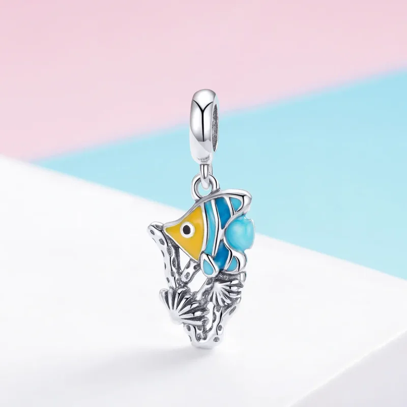 (bilde for) Pandora Style Silver Underwater World Dangle - SCC959 - Vis 2