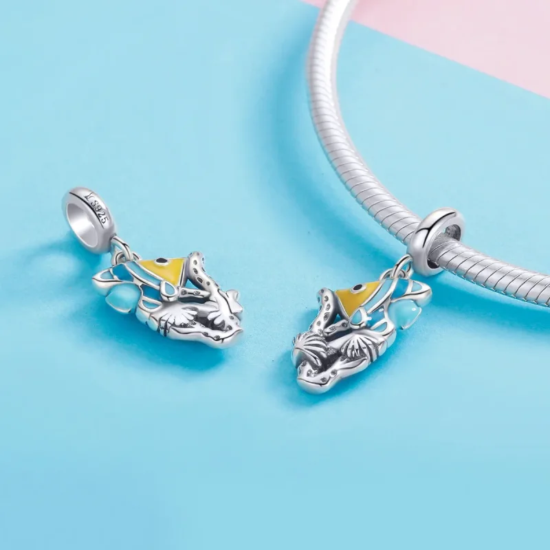 (bilde for) Pandora Style Silver Underwater World Dangle - SCC959 - Vis 4