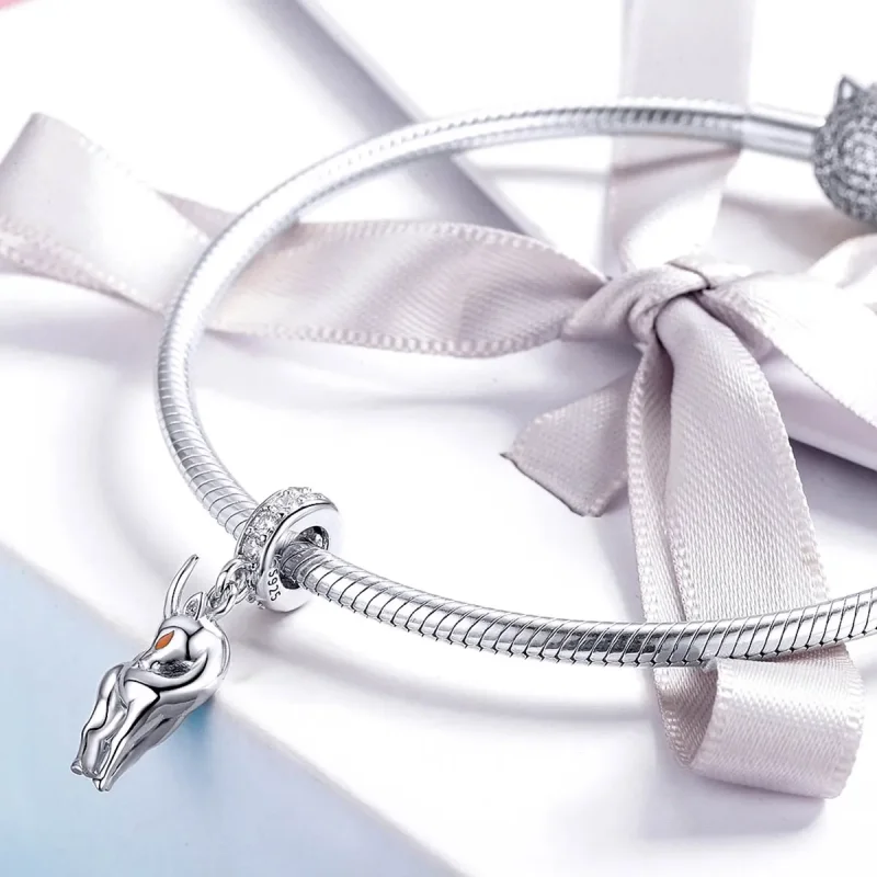 (bilde for) Pandora Style Siste Tibetanske Antilope Dangle - BSC046 - Vis 3