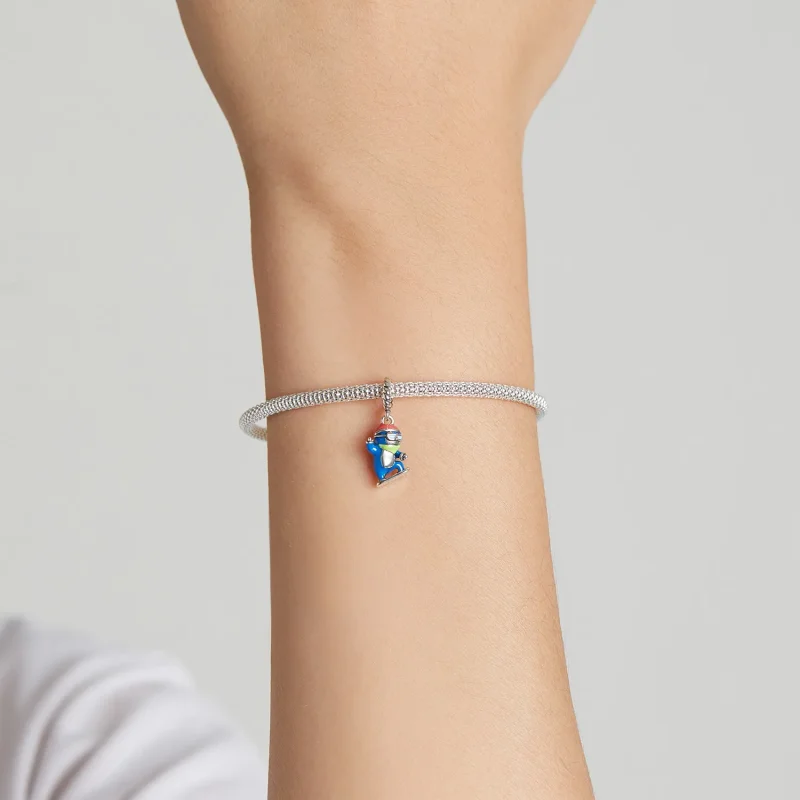 (bilde for) Pandora Style Ski Penguin Dangle - SCC2003 - Vis 5
