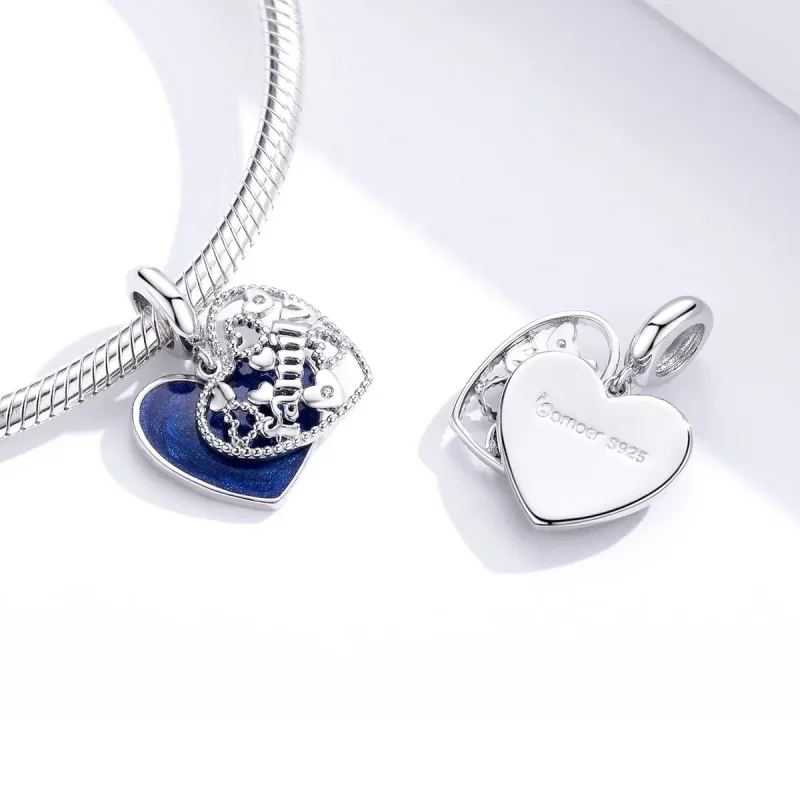 (bilde for) Pandora Style Sølv Familiebokstaver Dingler - BSC293 - Vis 2