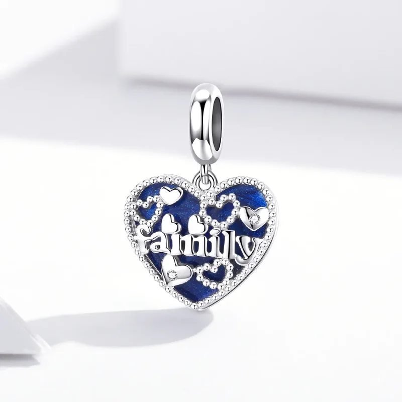 (bilde for) Pandora Style Sølv Familiebokstaver Dingler - BSC293 - Vis 3