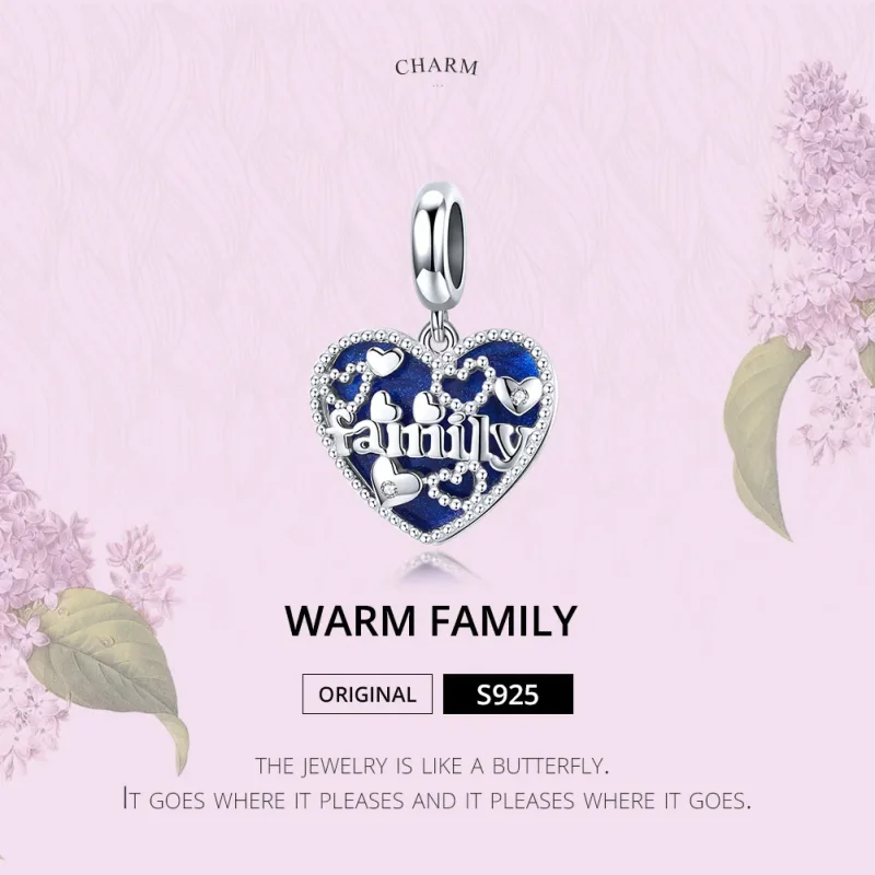 (bilde for) Pandora Style Sølv Familiebokstaver Dingler - BSC293 - Vis 6