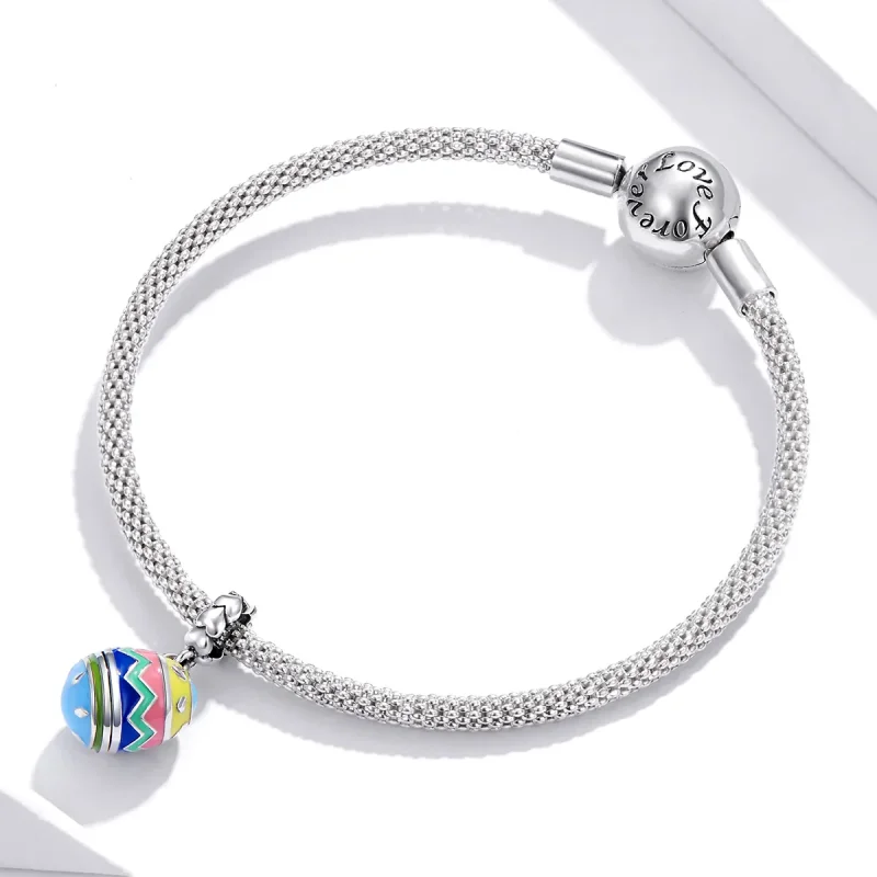 (bilde for) Pandora Style Sølv Lucky Eggs Dingle - SCC1753 - Vis 3