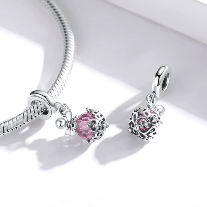 (bilde for) Pandora Style Sølv parfymeflaske Dangle - SCC1734 - Vis 4