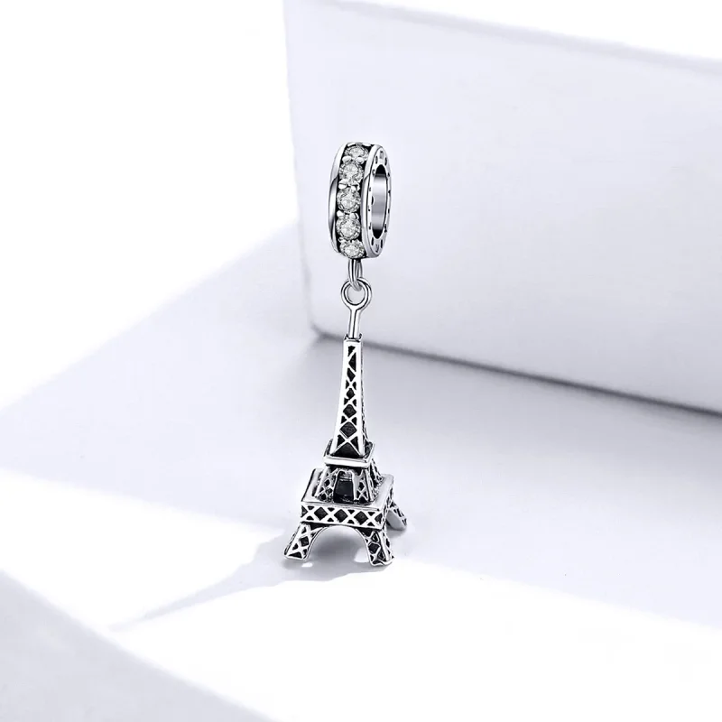 (bilde for) Pandora Style Sølv Paris Eiffeltårnet Dangle - BSC154 - Vis 2