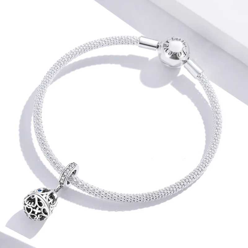 (bilde for) Pandora Style Sølv Påskeegg Med Treasure Dingle - SCC1465 - Vis 3
