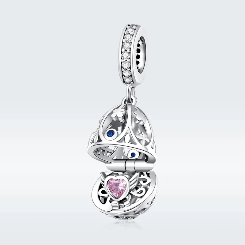(bilde for) Pandora Style Sølv Påskeegg Med Treasure Dingle - SCC1465 - Vis 5