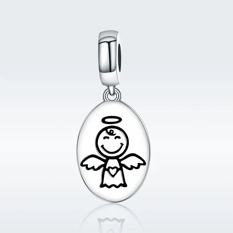 (bilde for) Pandora Style Sølv Spedbarnstap Dangle - SCC328 - Vis 2