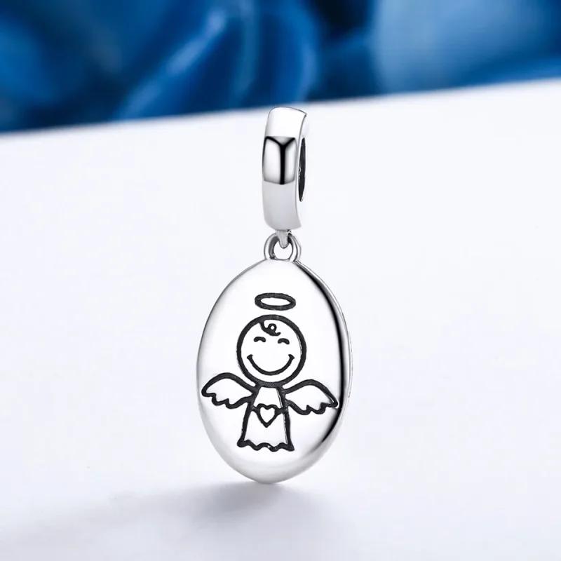 (bilde for) Pandora Style Sølv Spedbarnstap Dangle - SCC328 - Vis 6