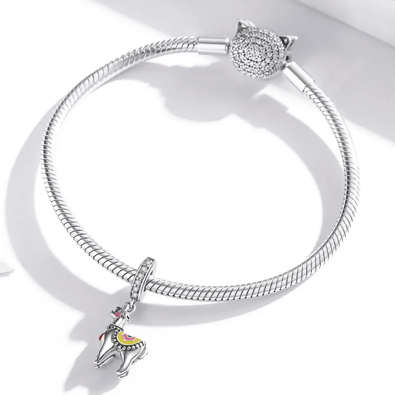 (bilde for) Pandora Style Sølv Søt Alpakka Dangle - SCC1737 - Vis 3