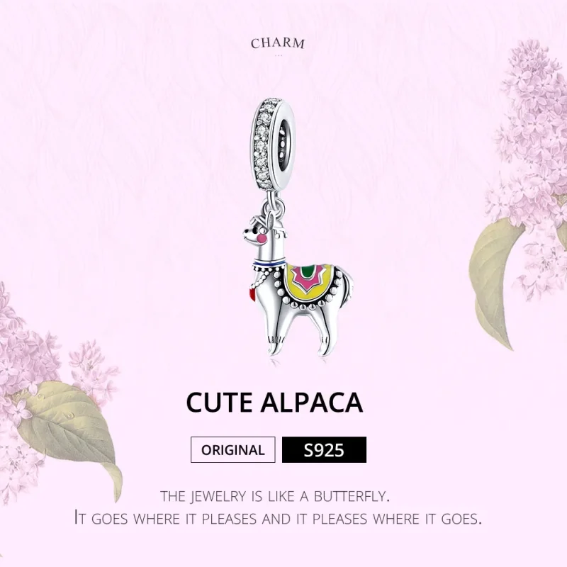 (bilde for) Pandora Style Sølv Søt Alpakka Dangle - SCC1737 - Vis 6