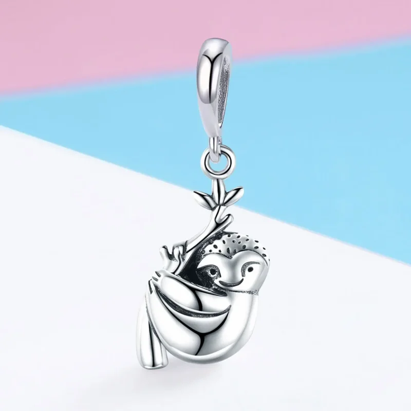 (bilde for) Pandora Style Sølv Søt dovendyr Dangle - SCC866 - Vis 2
