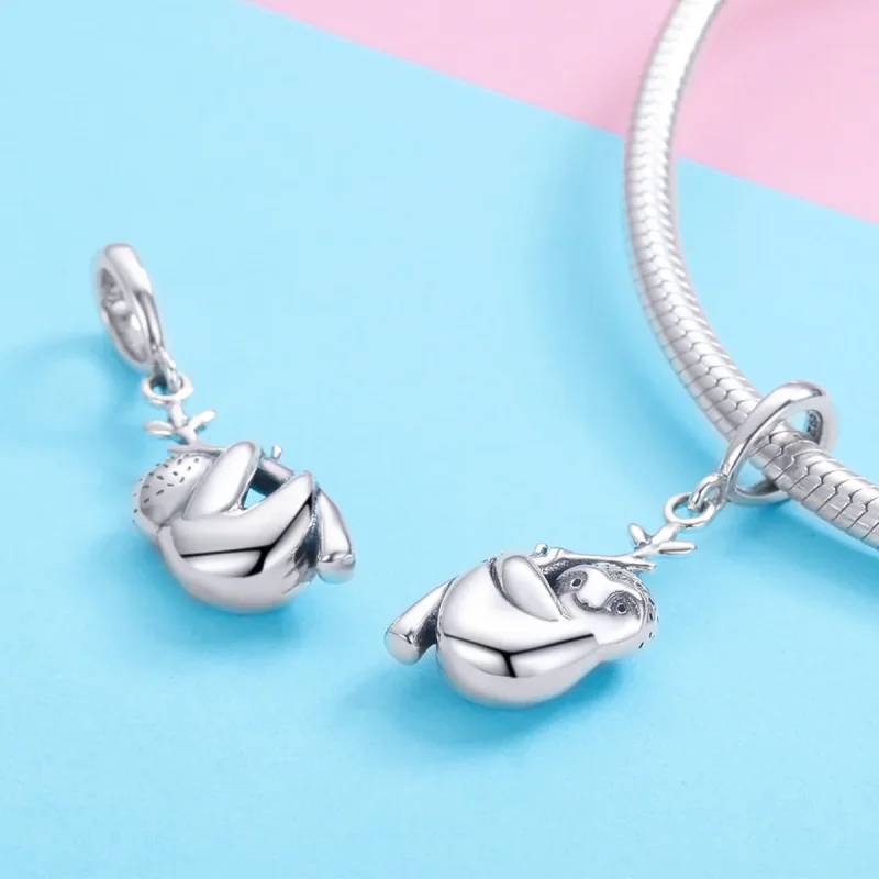 (bilde for) Pandora Style Sølv Søt dovendyr Dangle - SCC866 - Vis 3