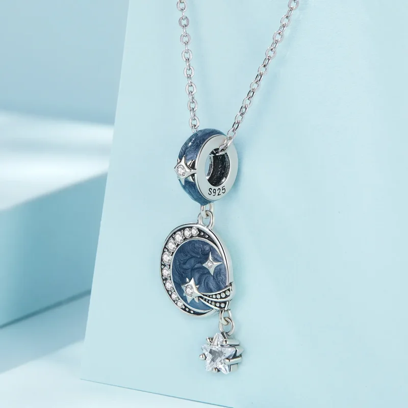 (bilde for) Pandora Style Star Galaxy Dangle - SCC2369 - Vis 2