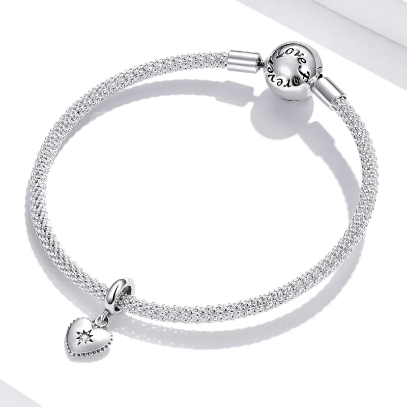 (bilde for) Pandora Style Starburst Love Dangle - SCX132 - Vis 3