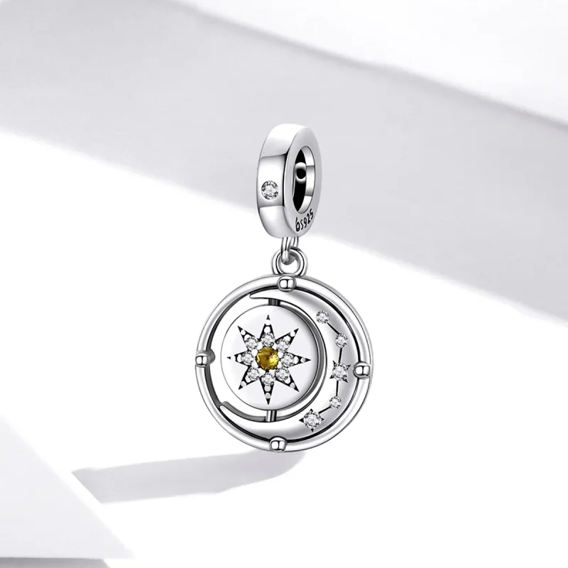 (bilde for) Pandora Style Stars and Moon Flow Dingle - BSC477 - Vis 2
