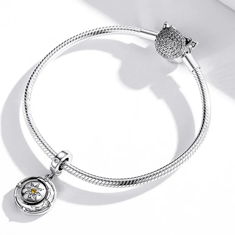 (bilde for) Pandora Style Stars and Moon Flow Dingle - BSC477 - Vis 3
