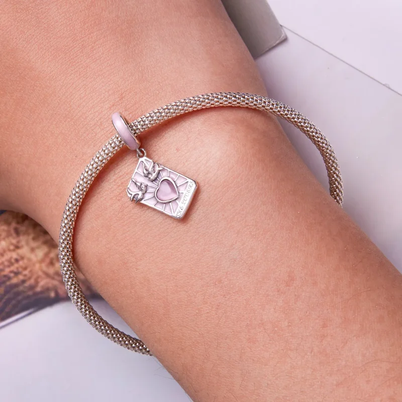 (bilde for) Pandora Style Tarot - Lovers Dangle - SCC2263 - Vis 6
