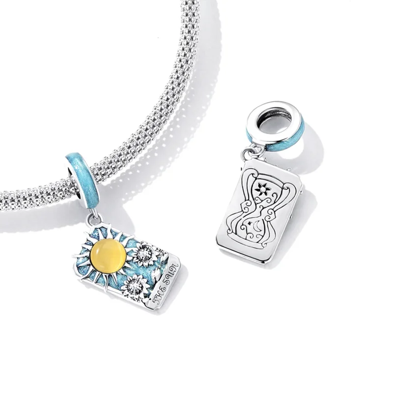 (bilde for) Pandora Style Tarot - Sun Dangle - SCC2264 - Vis 4