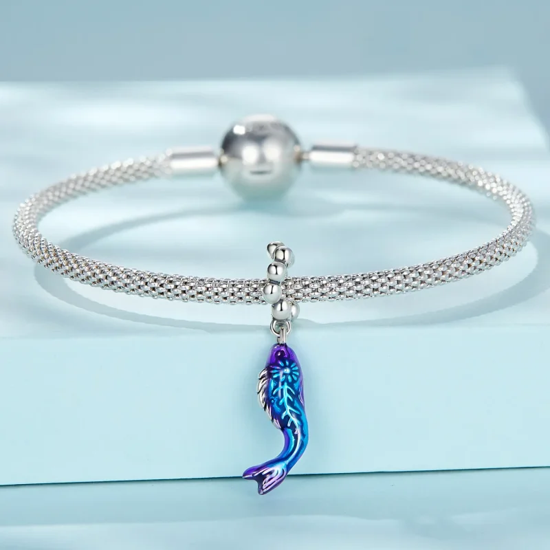(bilde for) Pandora Style Weird Fish Dangle - SCC2376 - Vis 3