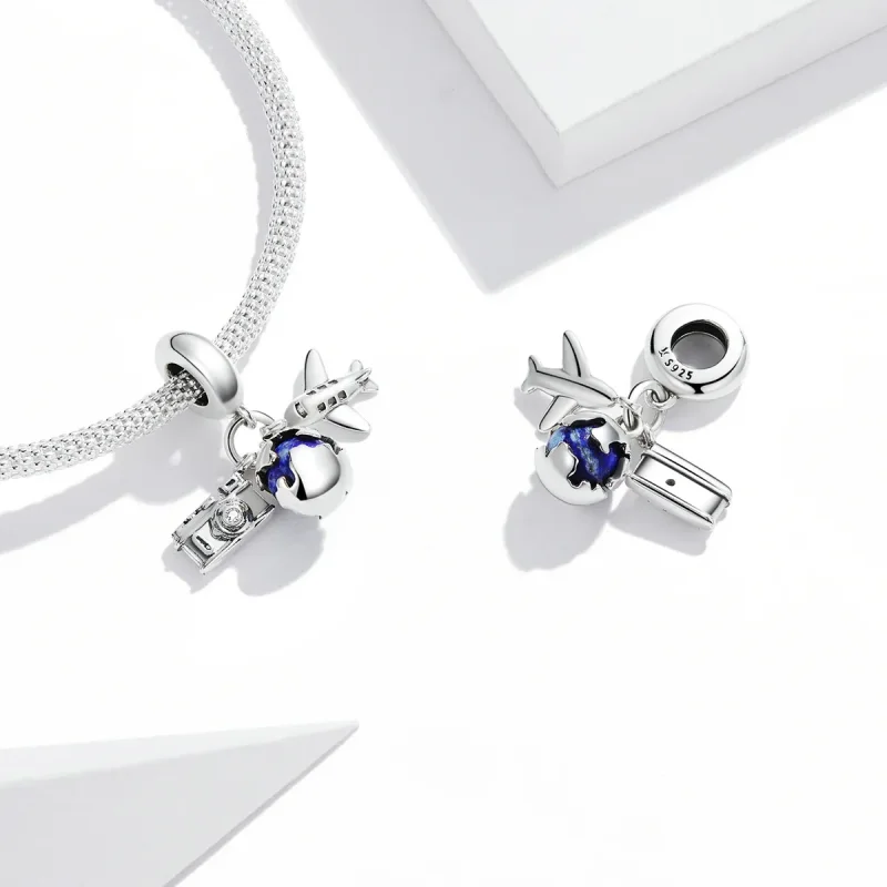 (bilde for) Pandora Style World Travel - Minikamera Dangle - SCC2027 - Vis 4