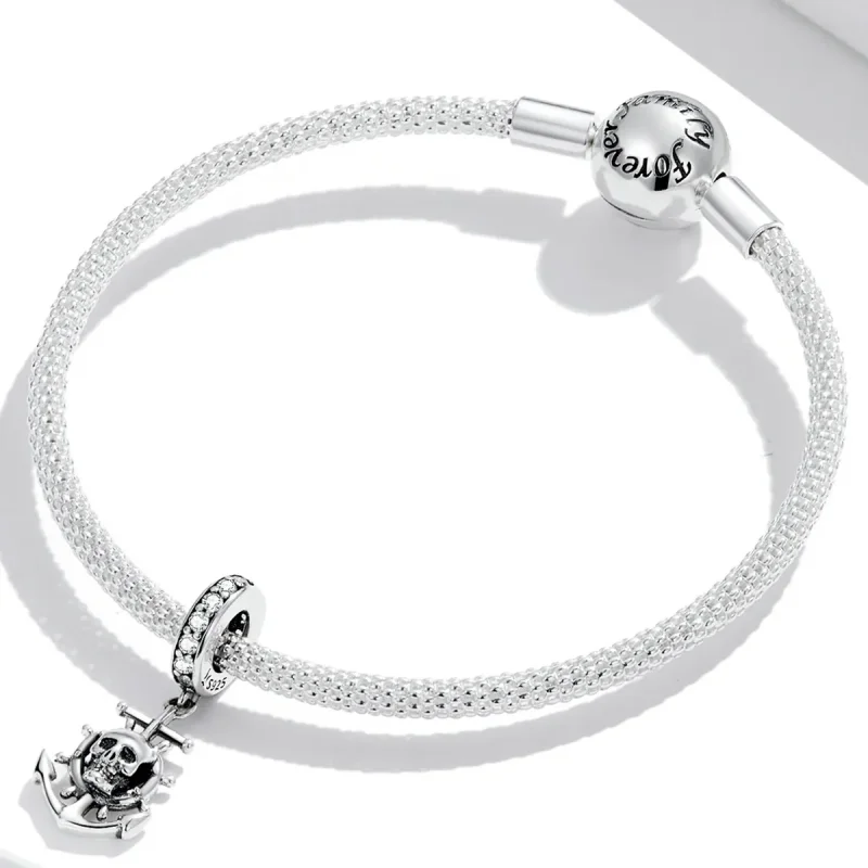 (bilde for) Pandora Style World Travel - Skjelett piratskip Dangle - SCC2030 - Vis 3