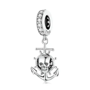 (bilde for) Pandora Style World Travel - Skjelett piratskip Dangle - SCC2030