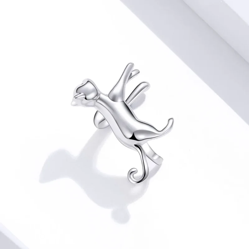 (bilde for) Pandora Style Cute Kitten Ear clip - SCE967 - Vis 2