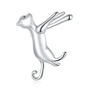 (bilde for) Pandora Style Cute Kitten Ear clip - SCE967