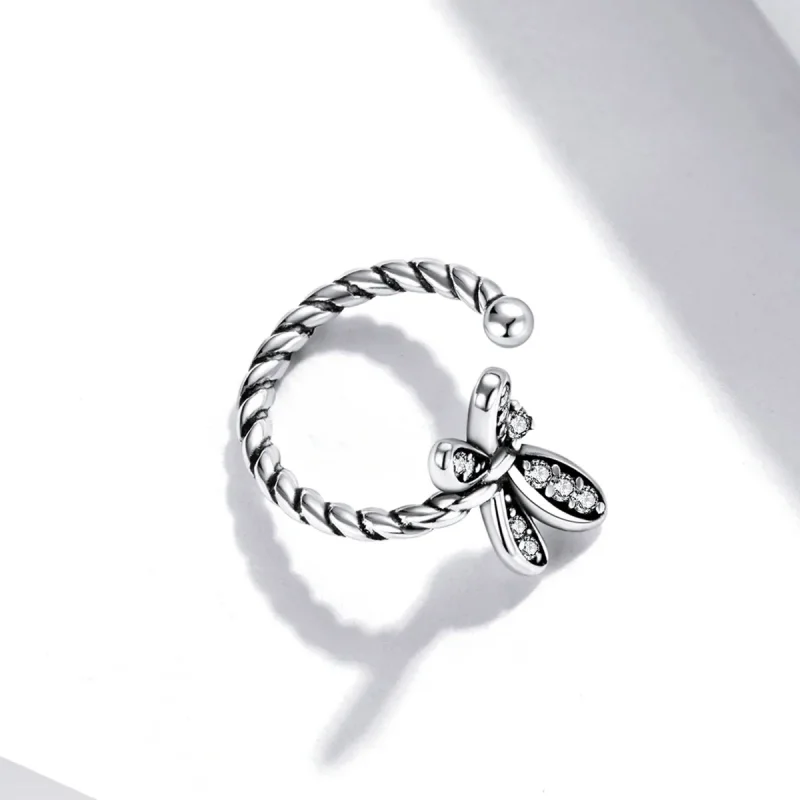 (bilde for) Pandora Style Delicate Dragonfly Øreklips - SCE1295 - Vis 2