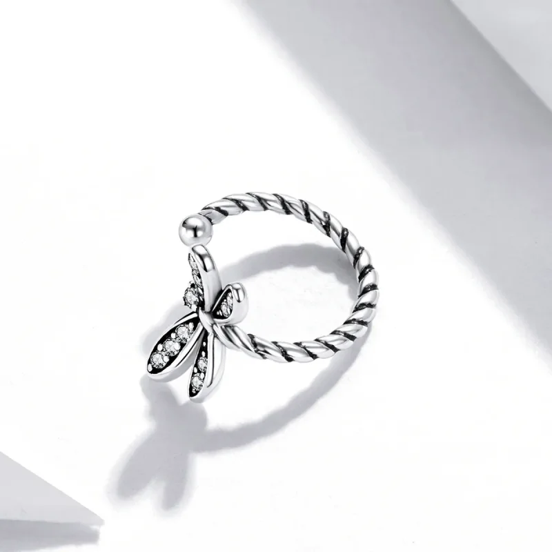 (bilde for) Pandora Style Delicate Dragonfly Øreklips - SCE1295 - Vis 4