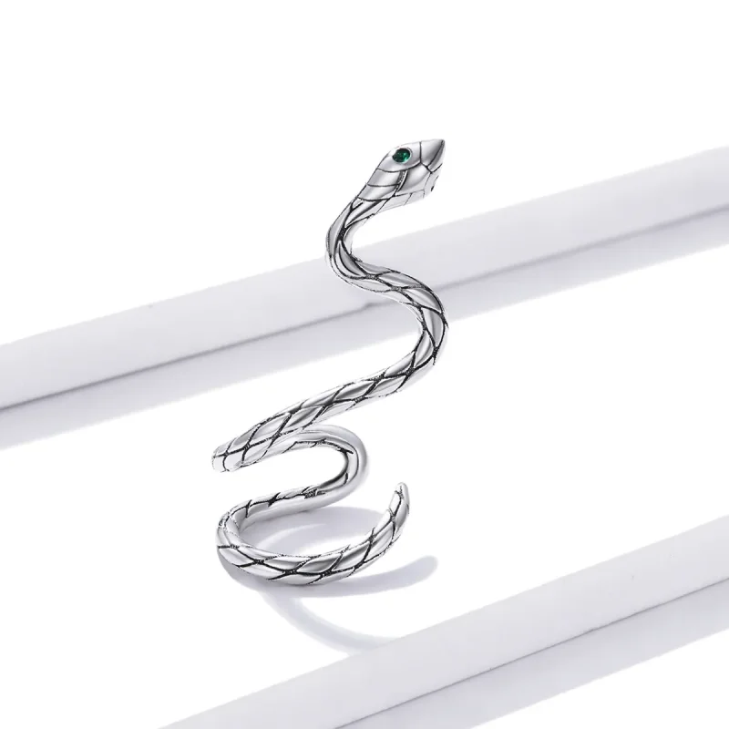 (bilde for) Pandora Style Mystic Snake Ear clip - BSE510 - Vis 2