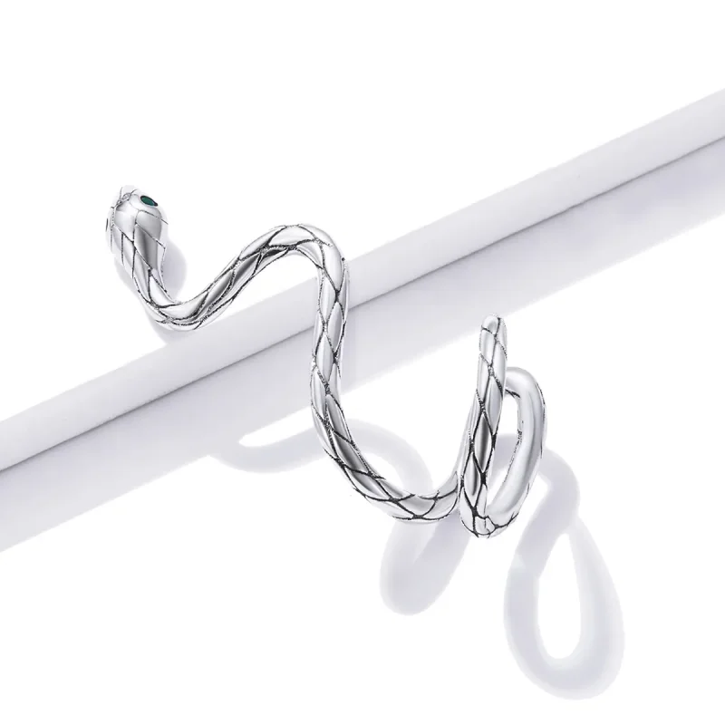 (bilde for) Pandora Style Mystic Snake Ear clip - BSE510 - Vis 3