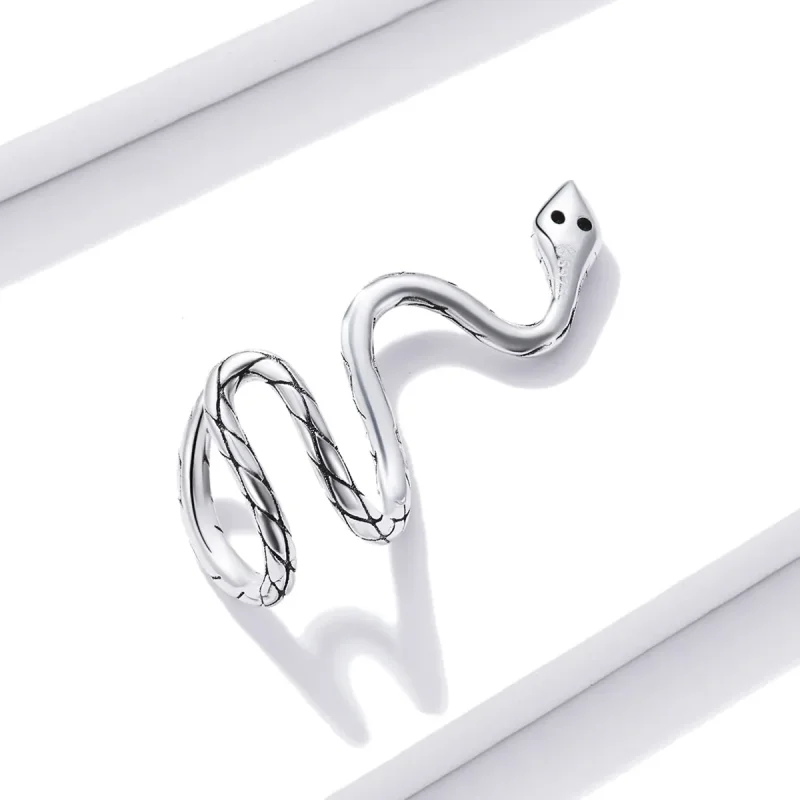 (bilde for) Pandora Style Mystic Snake Ear clip - BSE510 - Vis 4