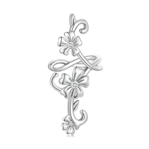 (bilde for) Pandora Style Pattern Ear clip - SCE1512