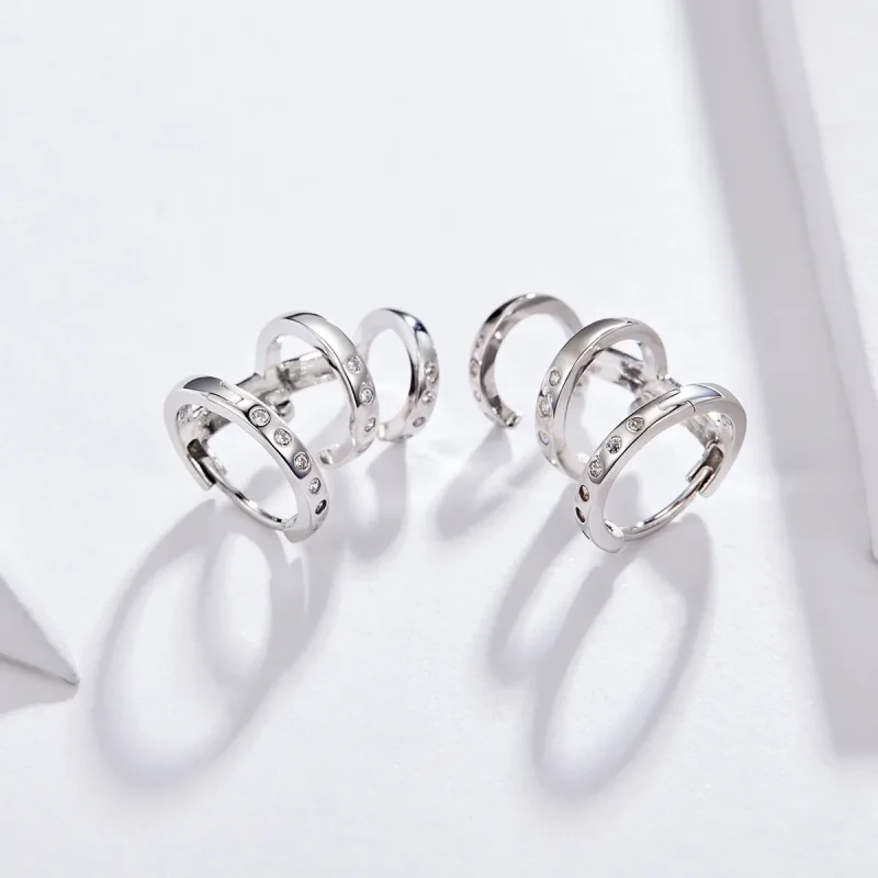 (bilde for) Pandora Style Punk Girl Ear clip - BSE085 - Vis 2