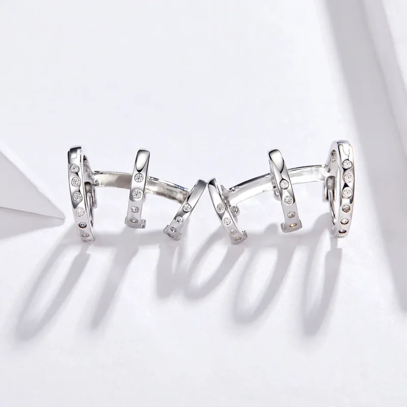 (bilde for) Pandora Style Punk Girl Ear clip - BSE085 - Vis 3