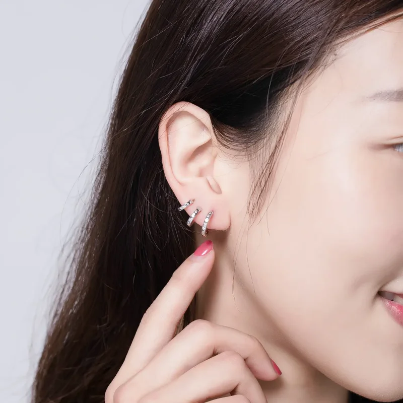 (bilde for) Pandora Style Punk Girl Ear clip - BSE085 - Vis 6
