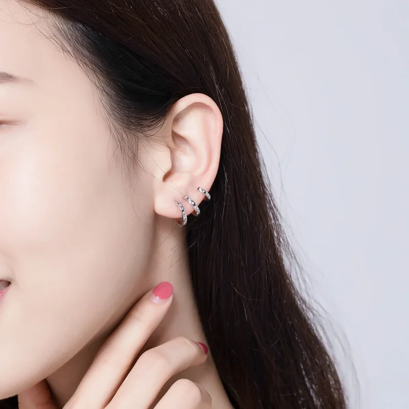(bilde for) Pandora Style Punk Girl Ear clip - BSE085 - Vis 7
