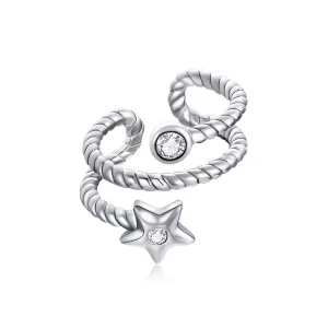 (bilde for) Pandora Style Star Ear clip - SCE1135