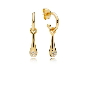 (bilde for) Modern LovePods PANDORA Shine earrings with clear cubic zirconia - 267357CZ