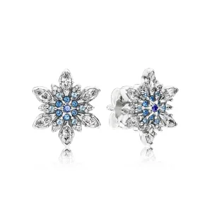 (bilde for) Pandora Crystallised Snowflakes Øredobber - 290590NBLMX