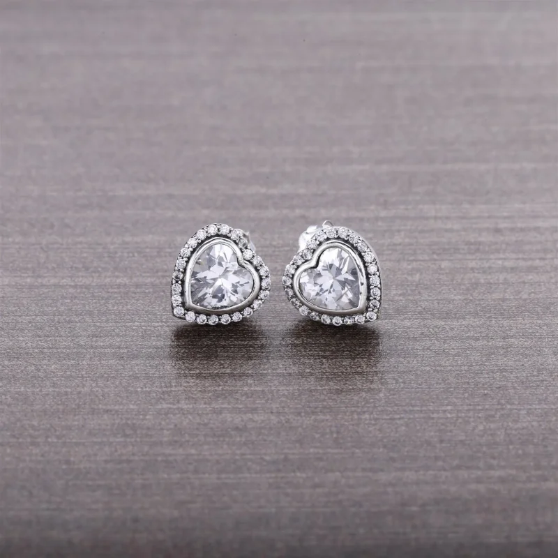 (bilde for) Pandora Glitrende hjerter - 290568CZ - Vis 2